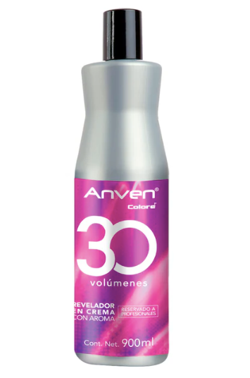 Anven Decolorante Premium 350 g + Peroxido de 30vol 1L