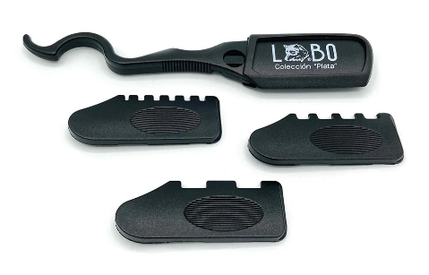 Portanavaja para peluquero con tres peines