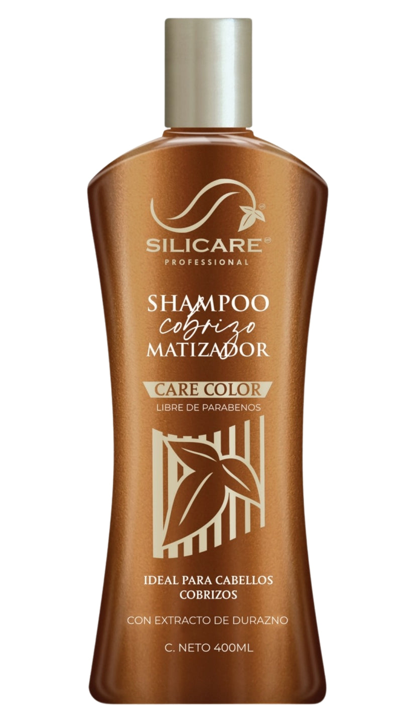 Silicare Shampoo Cobrizo matizador 400ml