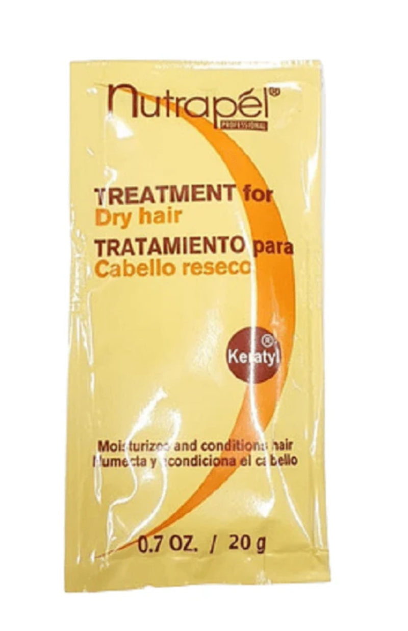 Nutrapel  Tratamiento para Cabello Reseco 20g