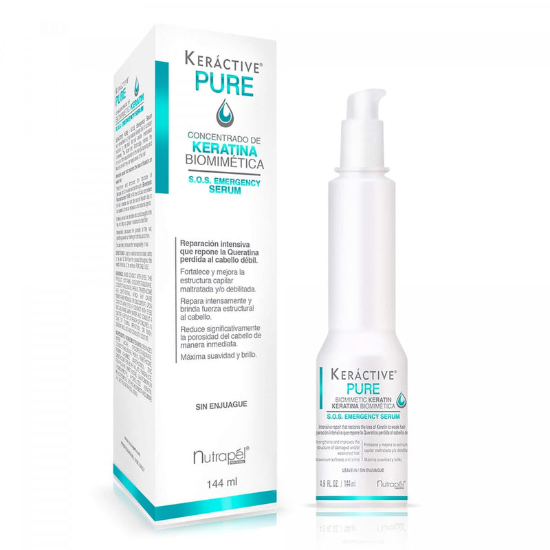 Keráctive Pure Concentrado De Keratina BIOMIMÉTICA S.O.S. EMERGENCY SERUM 144 ML