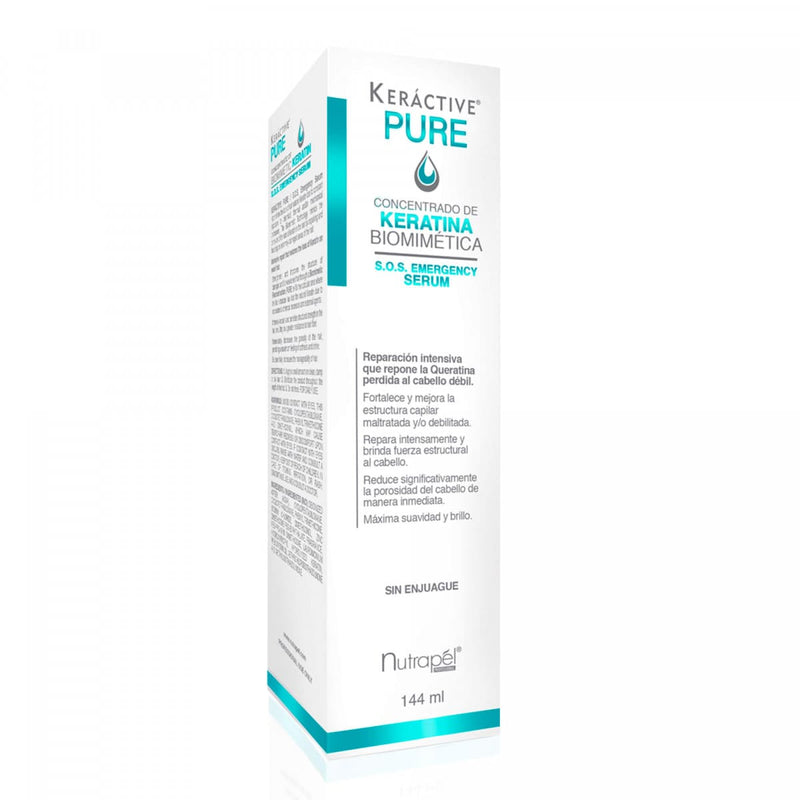 Keráctive Pure Concentrado De Keratina BIOMIMÉTICA S.O.S. EMERGENCY SERUM 144 ML