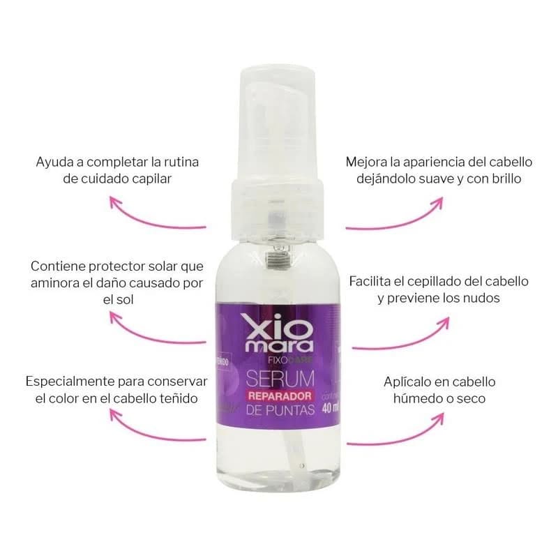 Serum Reparador de Puntas Xiomara 40 ml